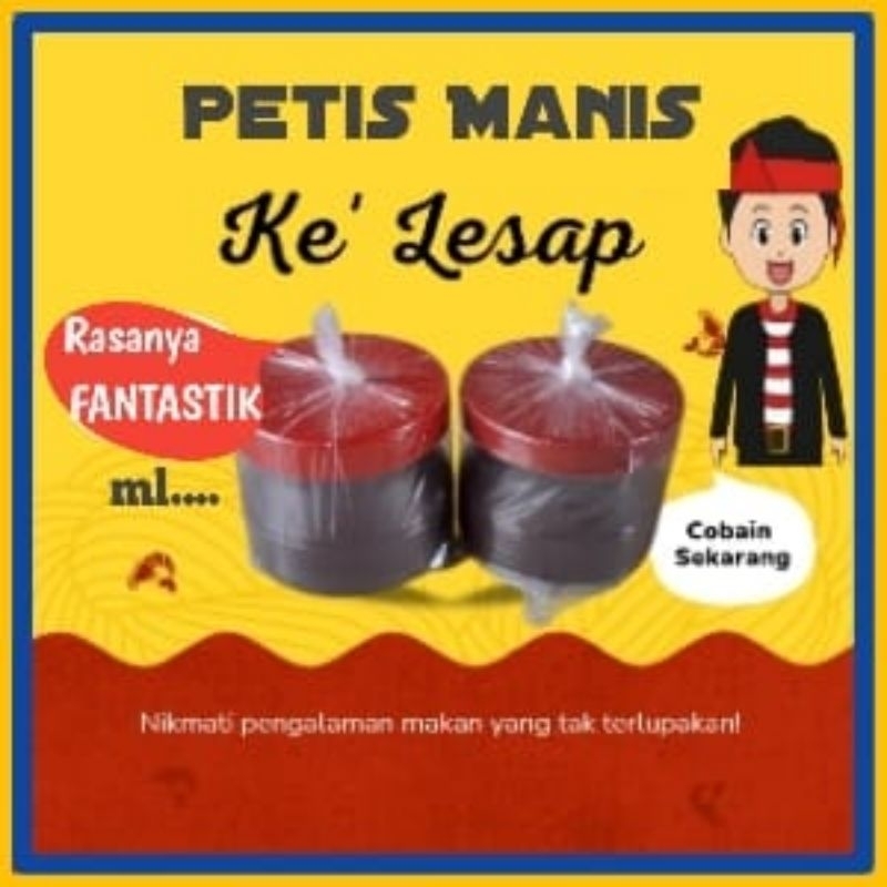 

Petis F058 Manis Kek Lesap Asli Madura
