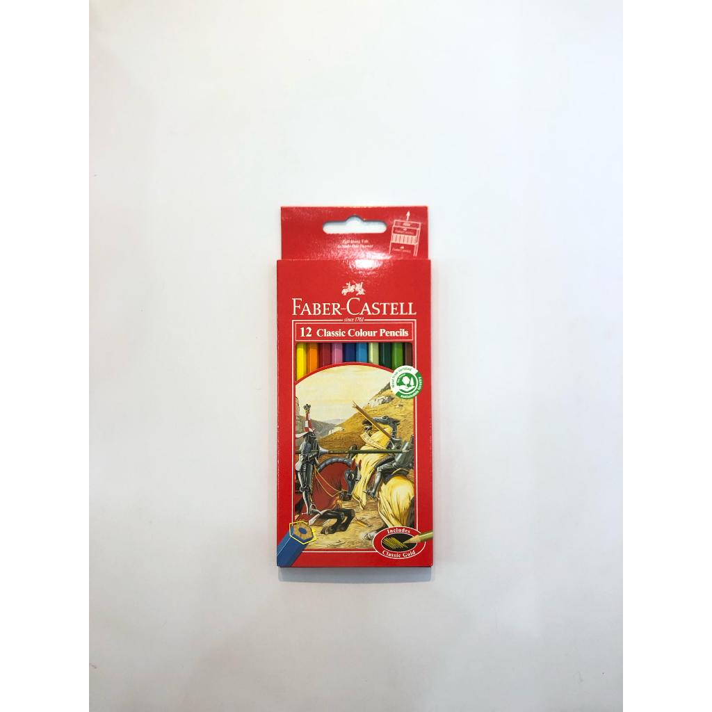 

PENSIL WARNA CLASSIC FABER CASTELL isi 12 WARNA