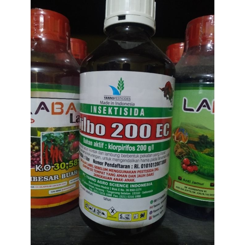 insektisida WILBO 200EC (500ml&1000ml) klorpirifos 200g/l