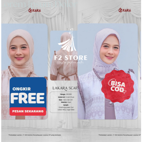 KERUDUNG KEKE HS HJ LAKARA SCRAFT