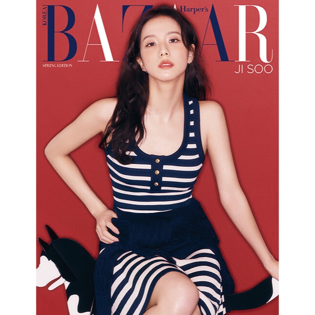 [DP PO] Majalah HARPER'S BAZAAR 2025 Spring Edition (Cover: BLACKPINK JISOO)