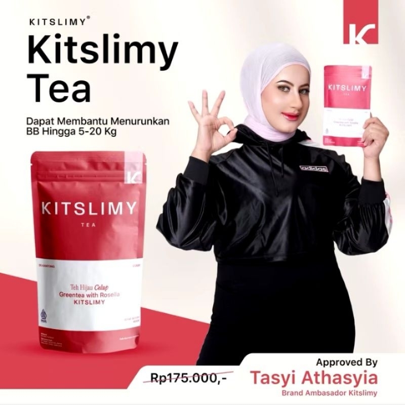 

Kitslimy Tea Teh Pelangsing Herbal Untuk Pelangsing dan Penurun Berat Badan Serta Peluntur Lemak HALAL DAN BPOM