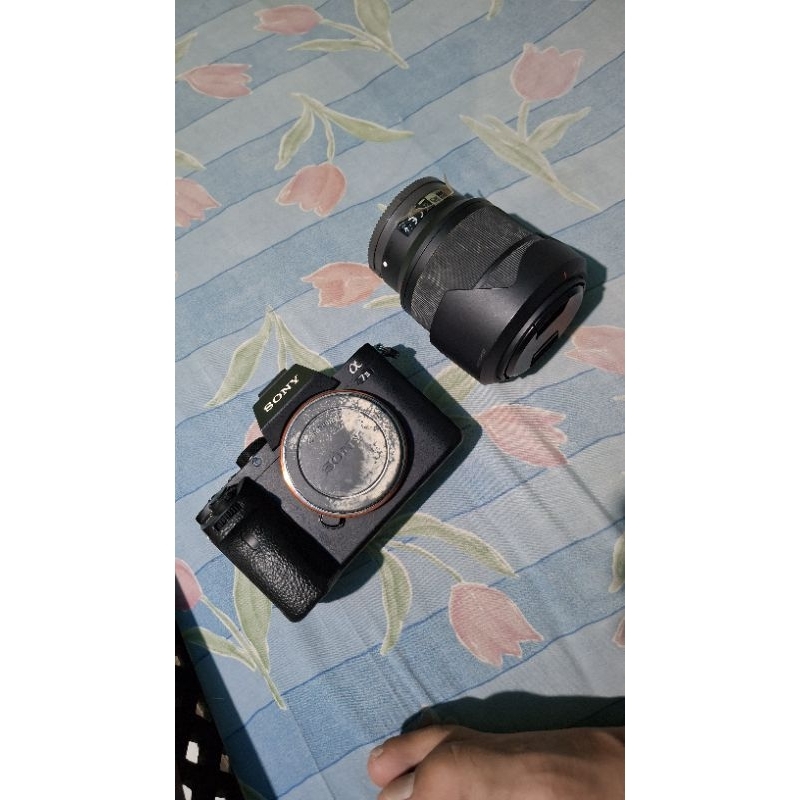 sony a7 mark ii + lensa 28-70 kit second