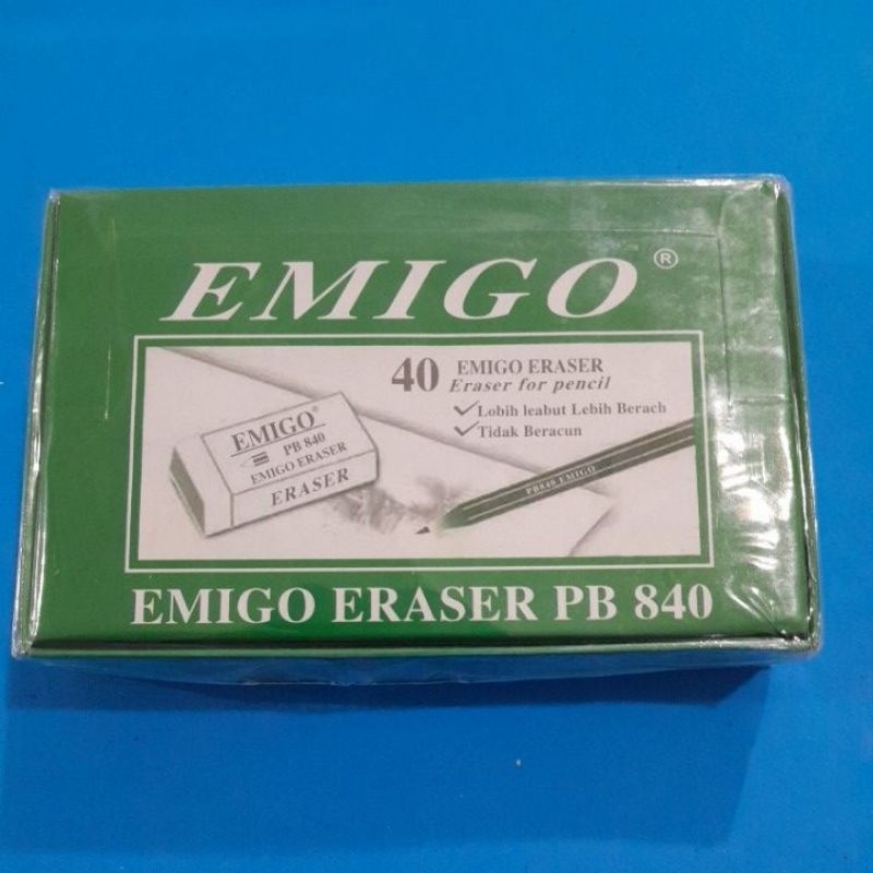 

Penghapus pensil merk Emigo 40psc/box