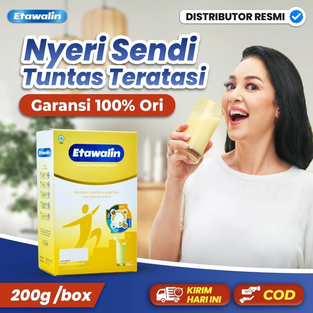 

1 BOX!!! Susu Etawalin Original Atasi Nyeri Sendi & Tulang