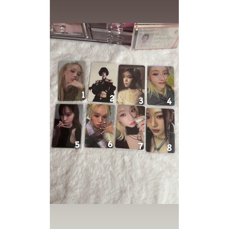 photocard aespa official