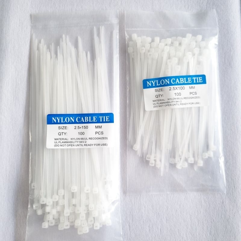 

Cable Tie Nylon Serbaguna / Pengikat Barang / Kabel Tie