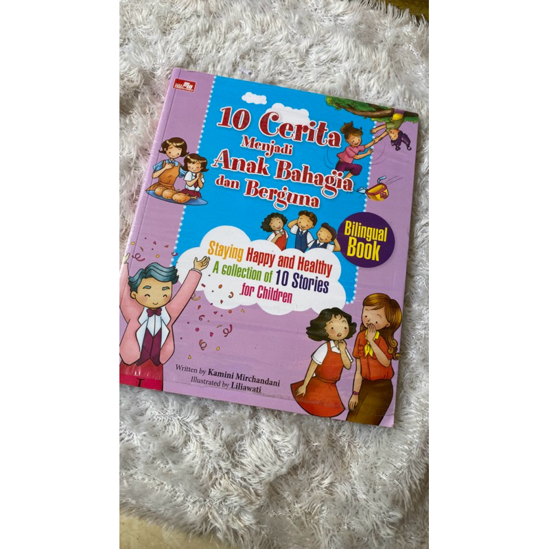 Buku 10 Cerita Menjadi Anak Bahagia dan Berguna