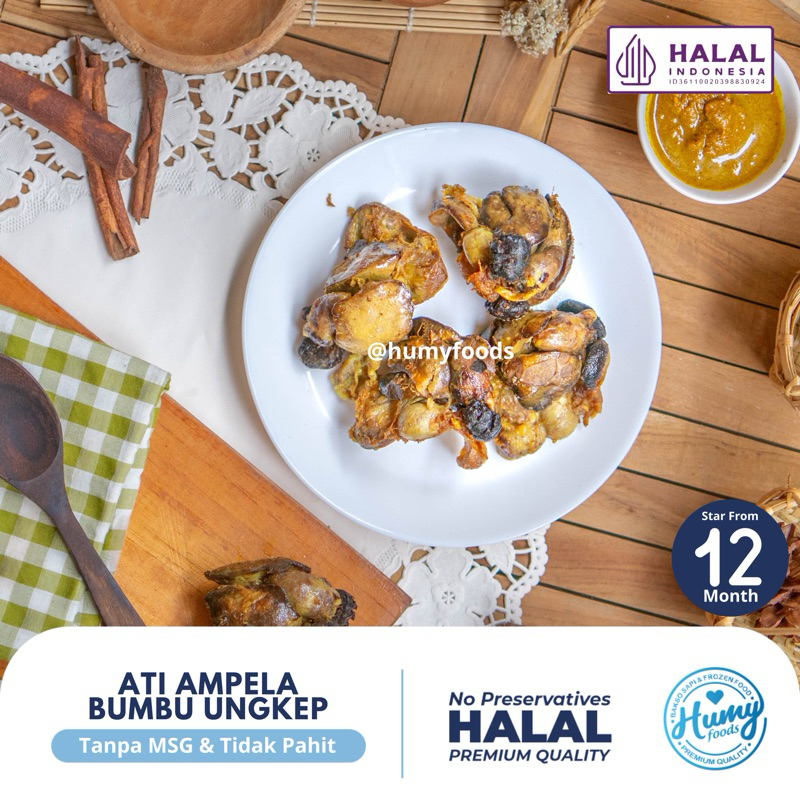 ATI AMPELA BUMBU UNGKEP Halal tanpa MSG tanpa pengawet