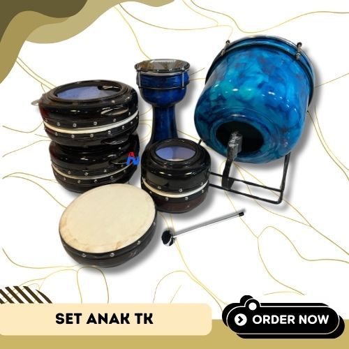 Hadroh 1 Set Lengkap Anak TK Kualitas Super