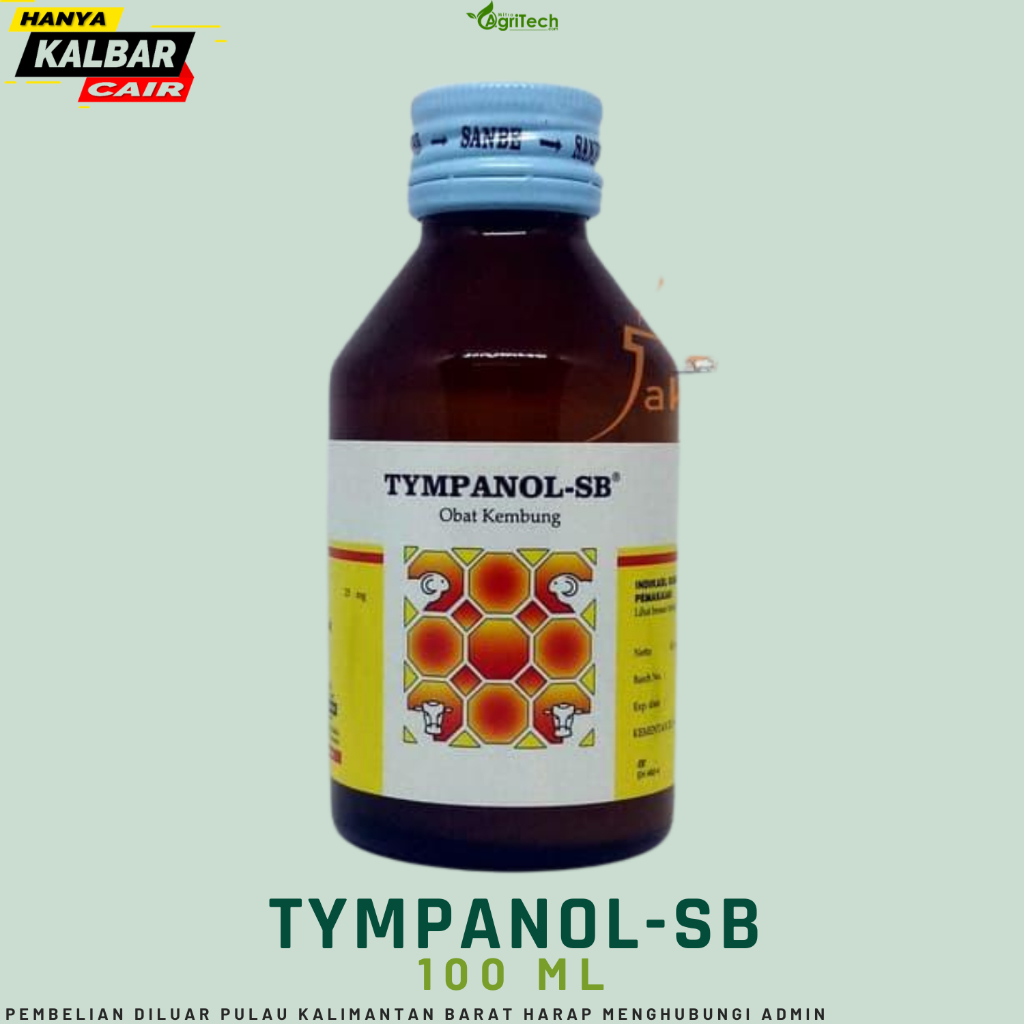 TYMPANOL SB 100 ML OBAT KEMBUNG TERNAK SAPI KAMBING HEWAN SANBE
