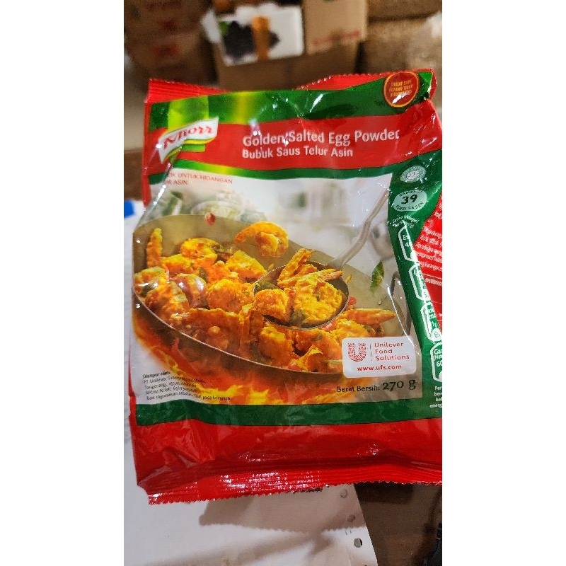 

Knorr telor asin salted egg 270 gram