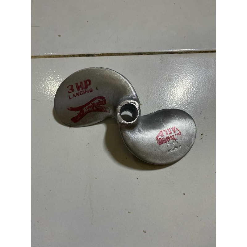 KIPAS PERAHU 3HP. BALING BALING PERAHU. KIPAS BALAP. PROPELLER