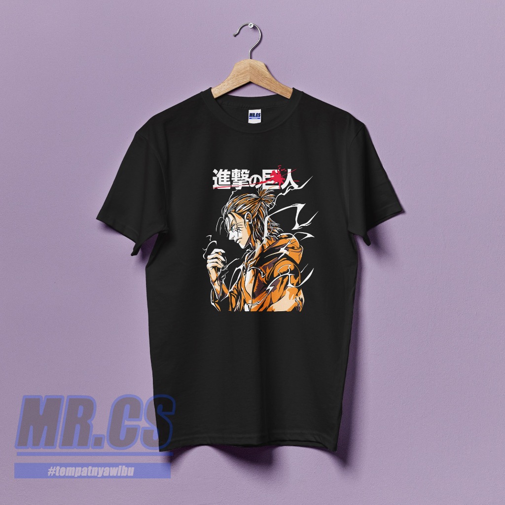 KAOS ANIME ATTACK ON TITAN EREN YEAGER /BAJU ATTACK ON TITAN EREN YEAGER