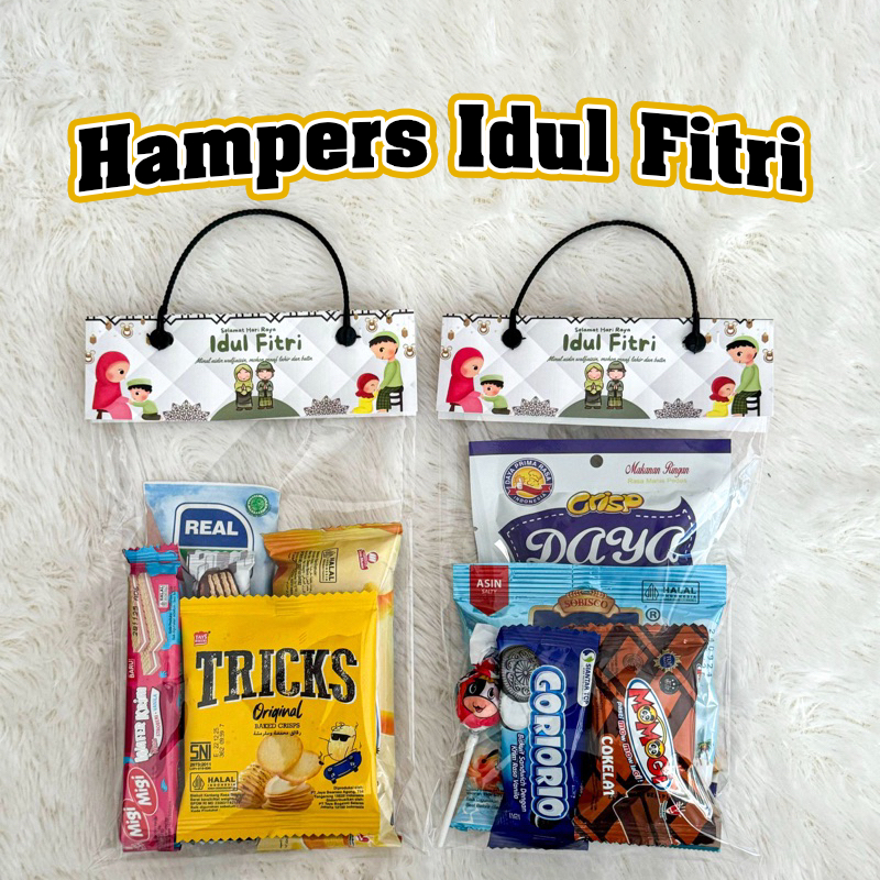 

SNACK THR IDUL FITRI / HAMPERS IDUL FITRI Lebaran ukuran 12cm x 20cm pontianak