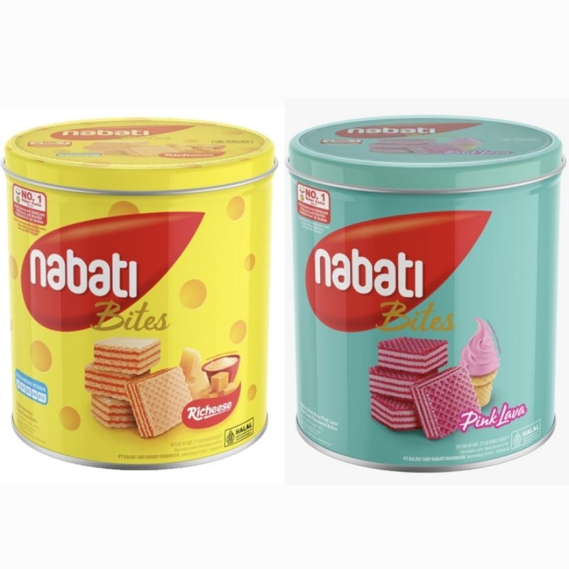 

nabati Bites Richeese Wafer Keju Kaleng 240 g