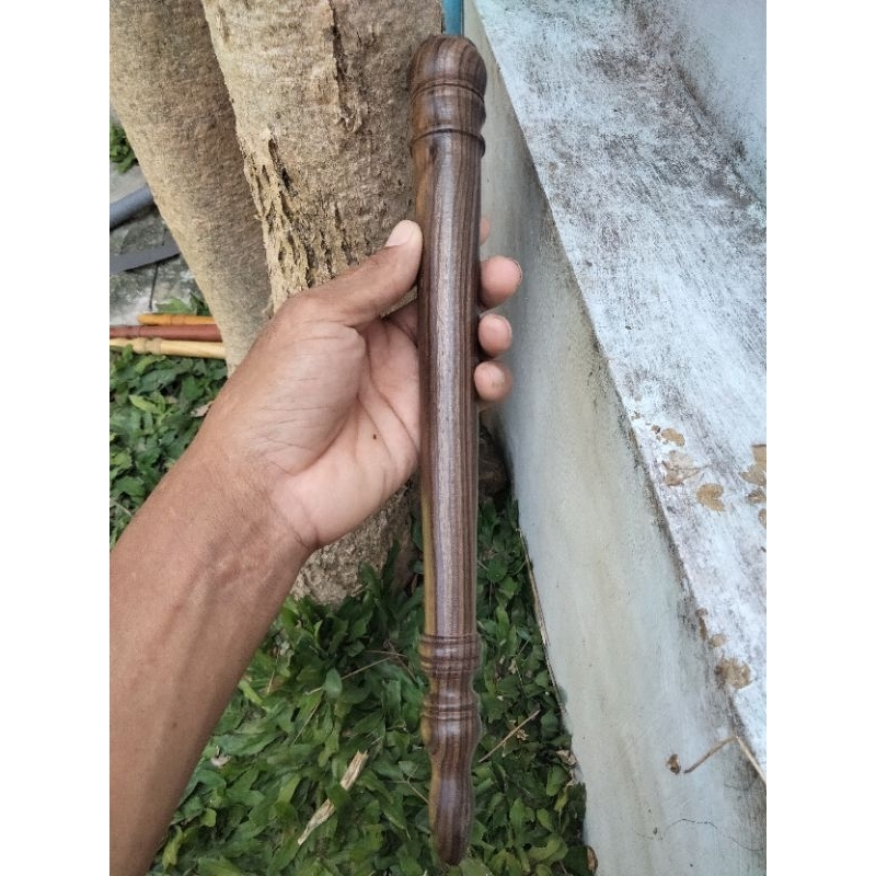 tongkat komando mini 33cm bahan galih kalimosodo