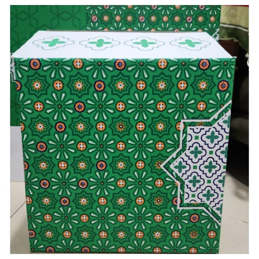

KARDUS LEBARAN - UK : 30X24X29 - SMALL HIJAU - NEW DESIGN