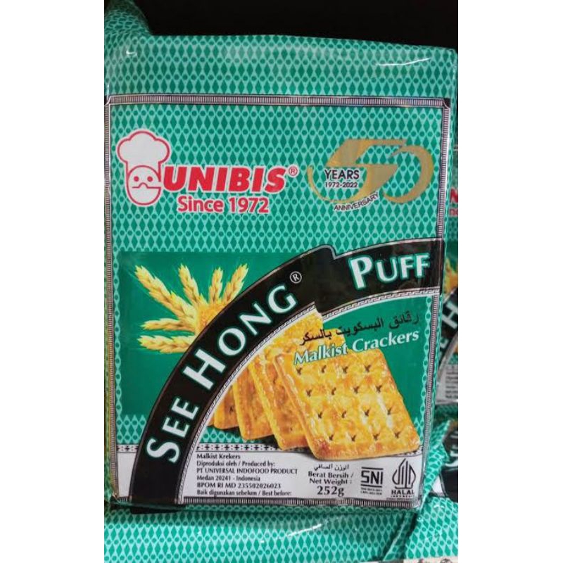 

UNIBIS See Hong Puff Malkist Crackers 252g