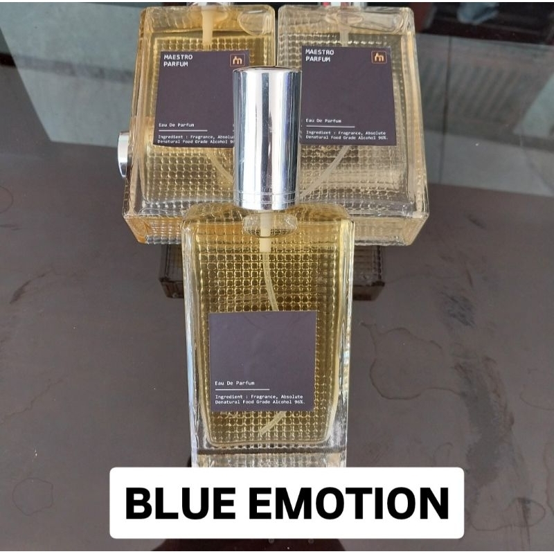 PARFUM BLUE EMOTION ORIGINAL MAESTR0 PARFUM BERGARANSI