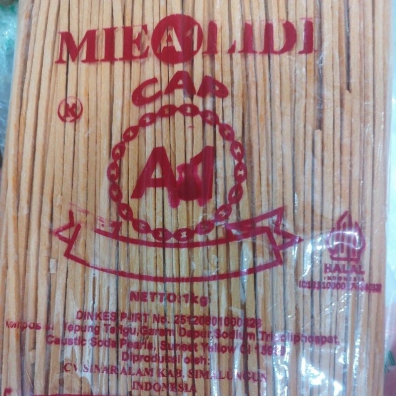 

Mie lidi/Mie gomak A1 Kuning