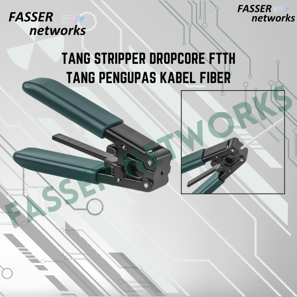 Tang Stripper Dropcore / Tang Pengupas Kabel Fiber Optik FO - striperdropcore