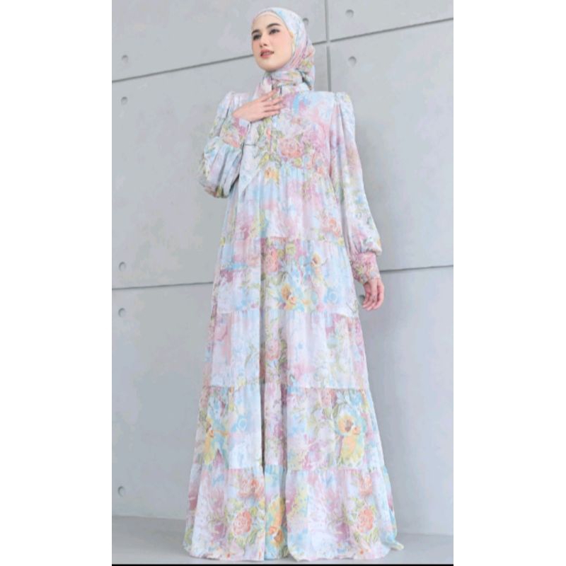 Rayya2 Gamis + Hijab