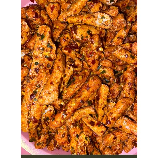 

Basreng Pedas Daun Jeruk / Original Bumbu Melimpah Kriuk