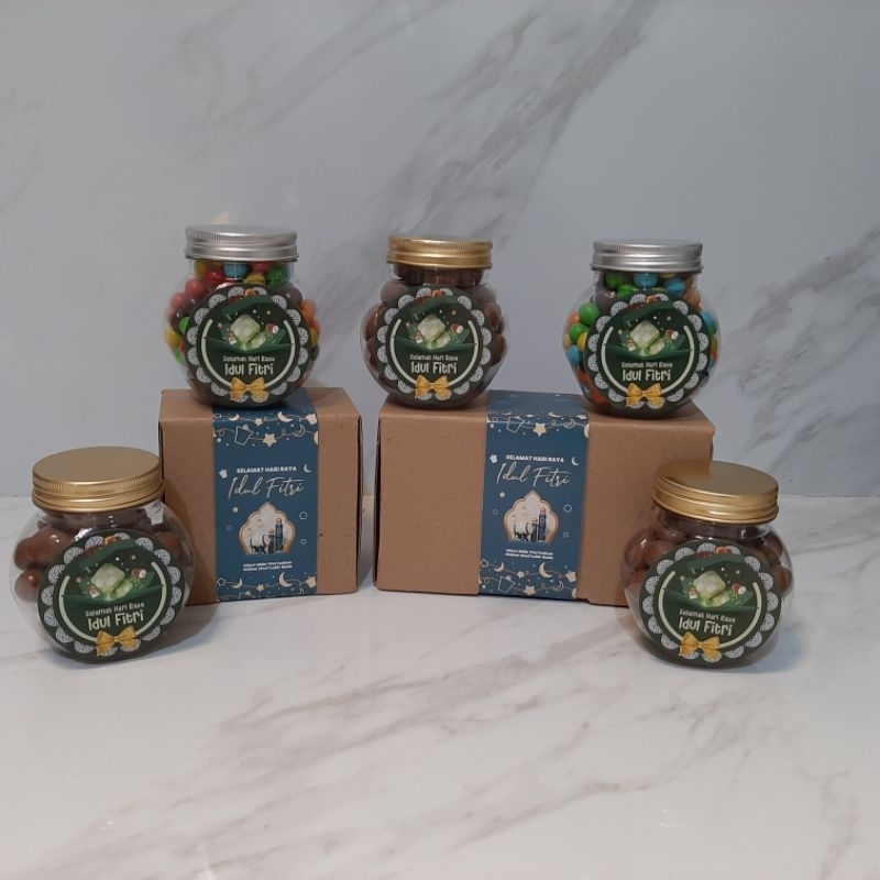

Mini Hampers Idul Fitri Coklat Delfi Almond