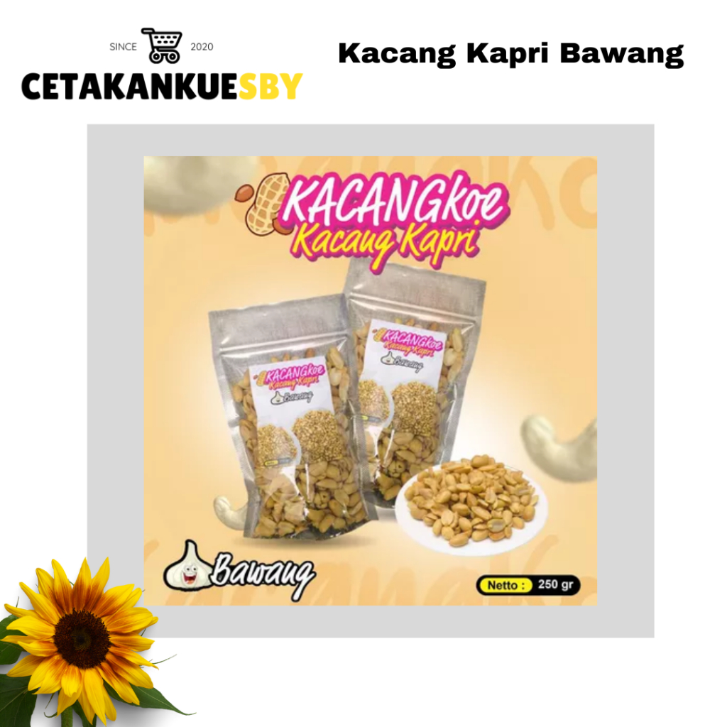 

[CKS] Kacang Kapri Bawang 250gr