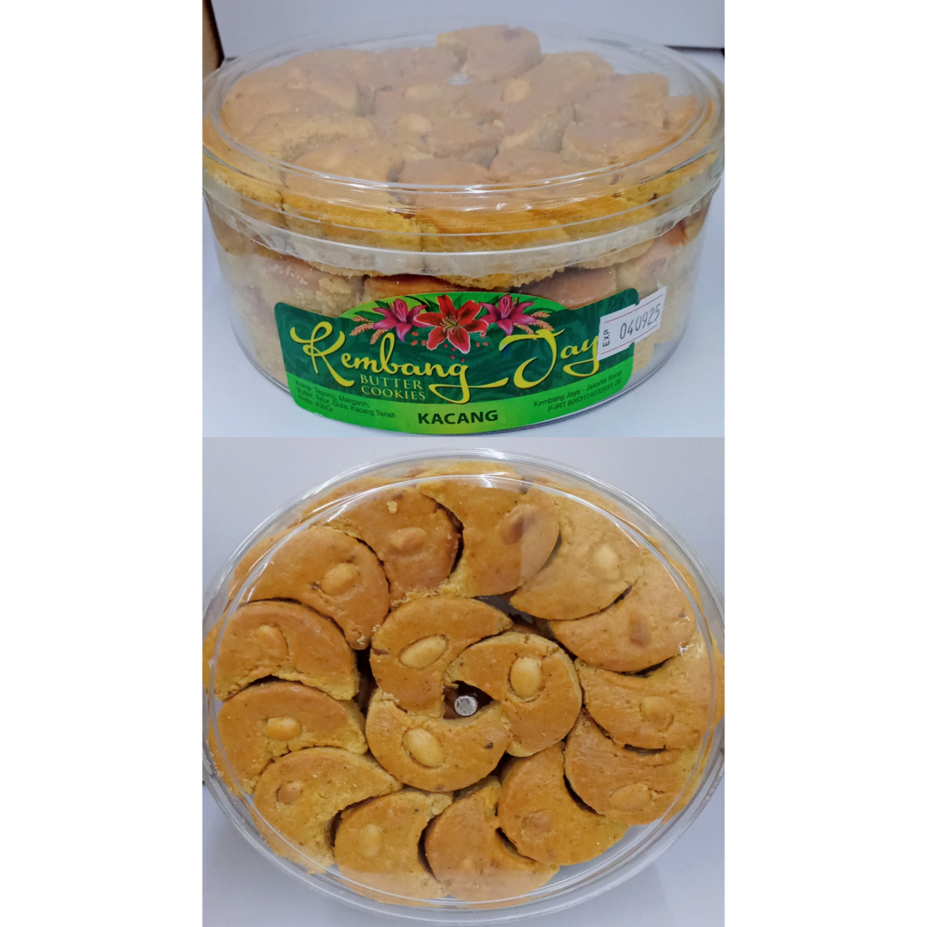 

Beli 2 pcs Kue Nastar -kastengel -putri salju -nastar keju -Kue kacang -kue coklat -kembang jaya