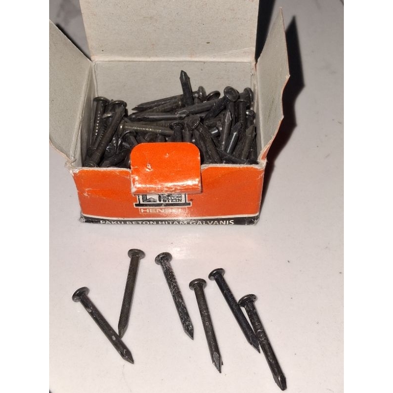 Paku Beton Hitam 2,5 cm isi 100 pcs