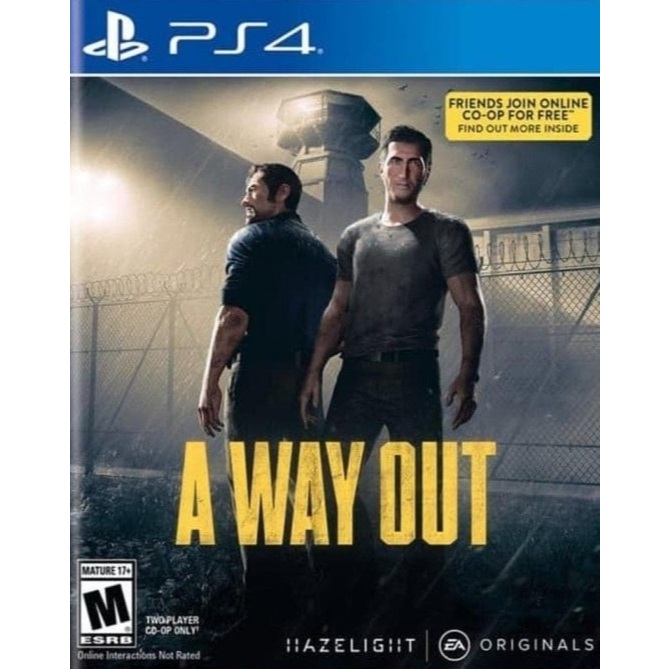 A WAY OUT PS4 PS5