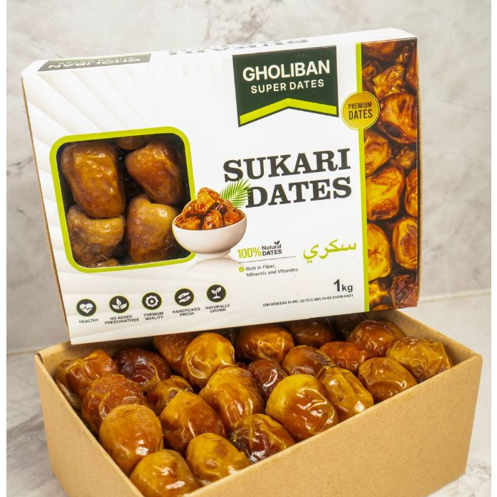 

KURMA SUKARI GHOLIBAN SUKARI DATES KEMASAN KOTAK