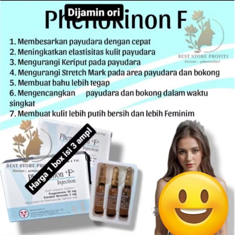 Serum payudara phenokyonon pembesar payudara dan bokong