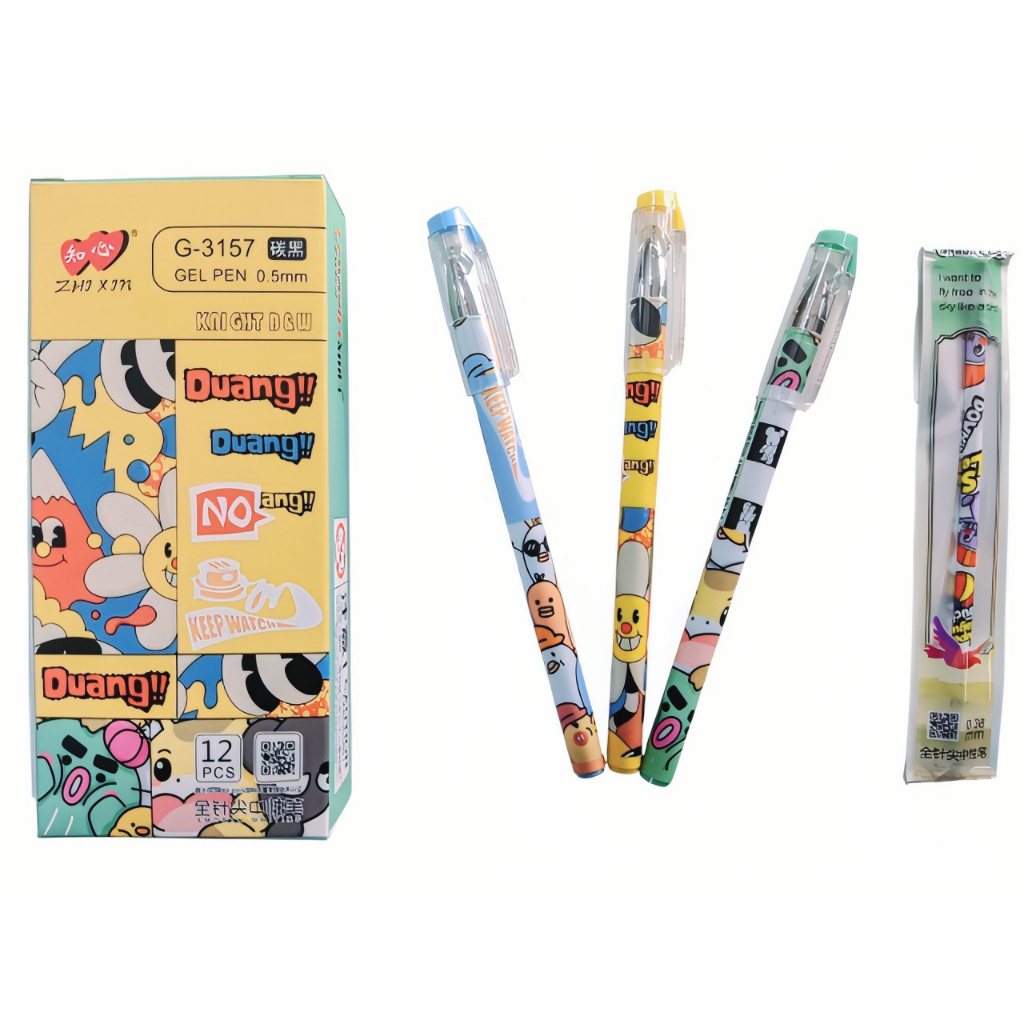 

Pulpen gel karakter lucu 0.38mm LOVEIN