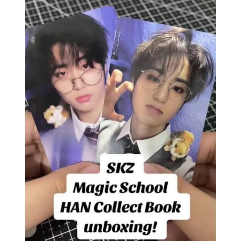 (ready stok SET) PC HAN collect book kolbuk Magic School Stray Kids Official JYP Entertainment