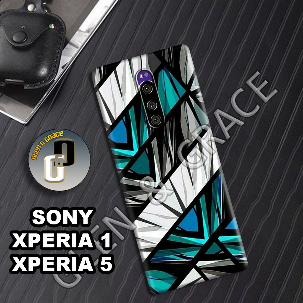 G3 - Case SONY XPERIA 1 - Bahan karet lentur - Motif ABSTRACT - Softcase SONY XPERIA 5 - Silikon len