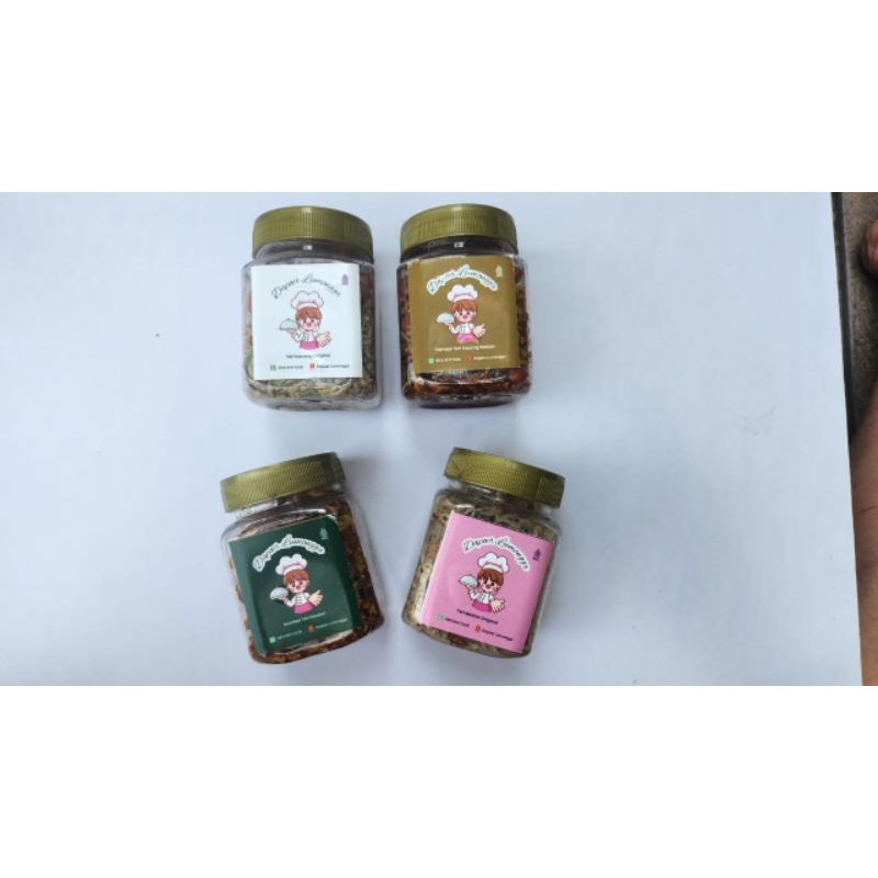 

Dapoer Lumongga - teri medan 4 toples