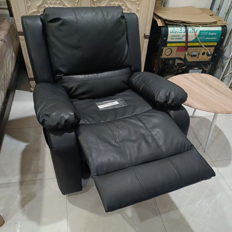Sofa Single Recliner 1 seater Black