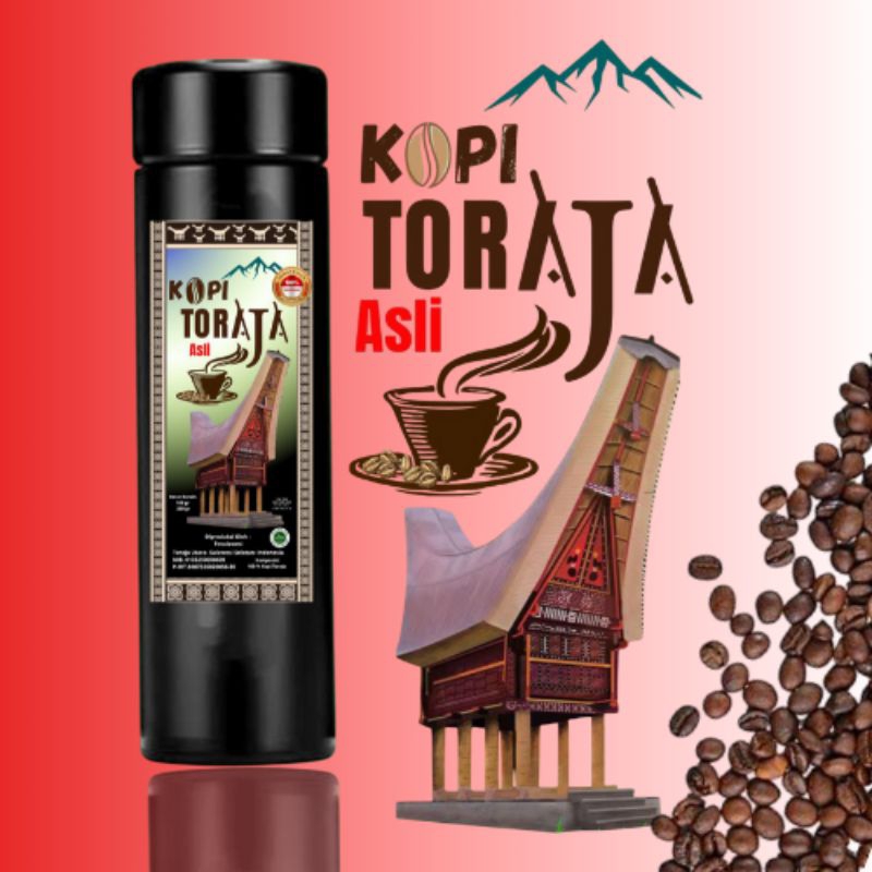

Kopi Bubuk Toraja 200 gr
