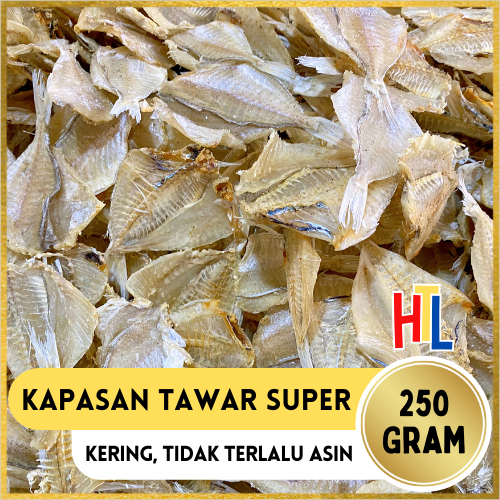 

Ikan Asin Kapasan Tawar Super 250g