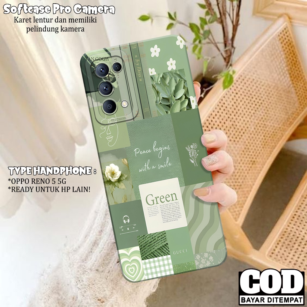 Case OPPO RENO 5 5G - Softcase OPPO RENO 5 5G - Fashion Case AESTHETIC - Casing OPPO RENO 5 5G - Sof
