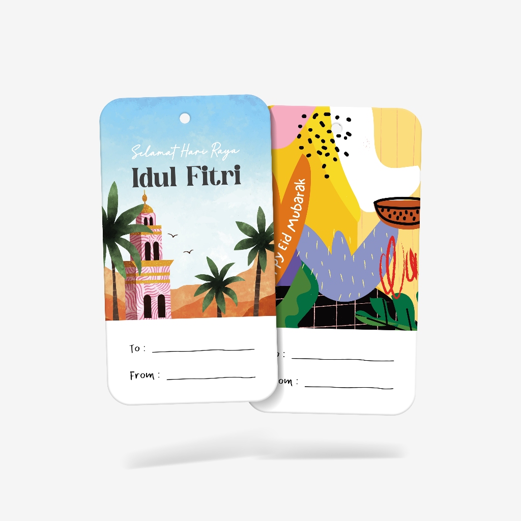 

Hangtag Rounded Edisi Lebaran #Lailatul - Hangtag Hampers | Custoom.in