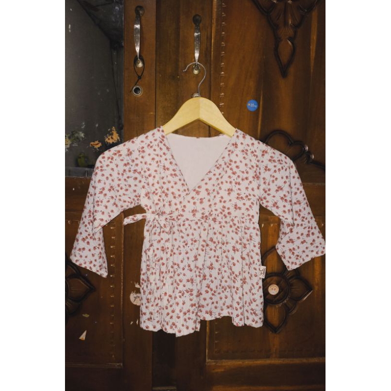 preloved Cottonelli nara top kimono