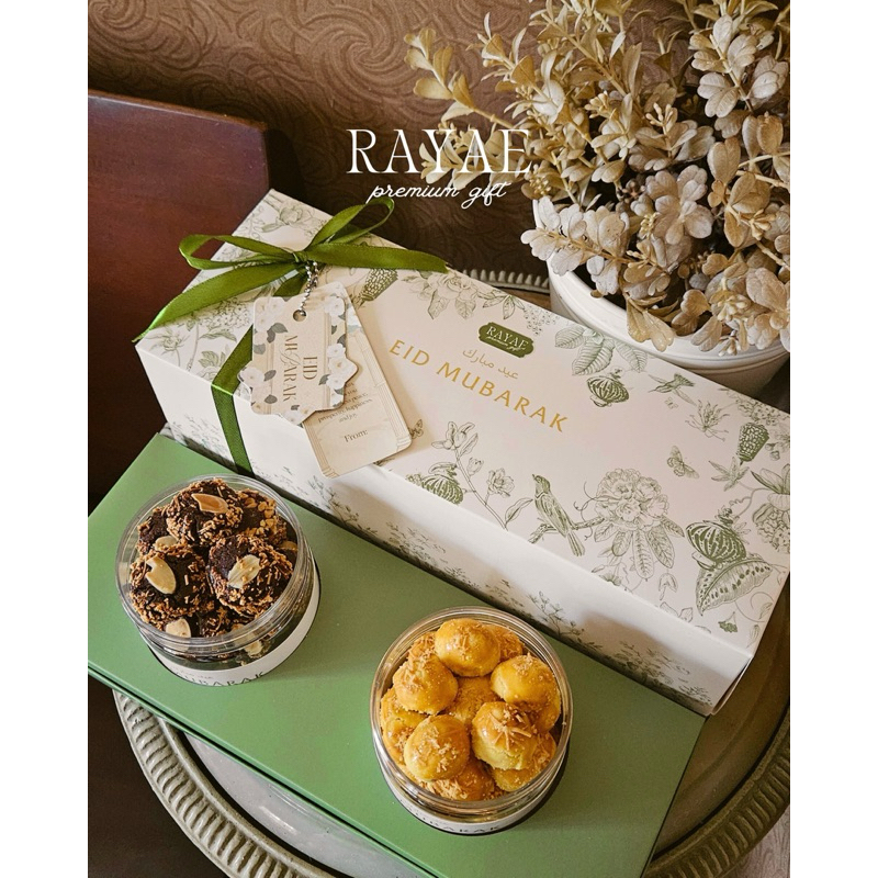 

NOOR Rayae Premium Eid Hampers - hadiah parcel lebaran idul fitri 2025 / ramadhan box kue kering / hamper nastar