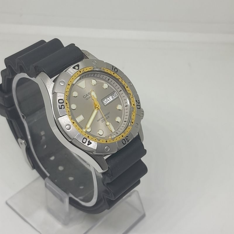 Jam tangan pria Casio marlin Diver quartz MD 710 JDM