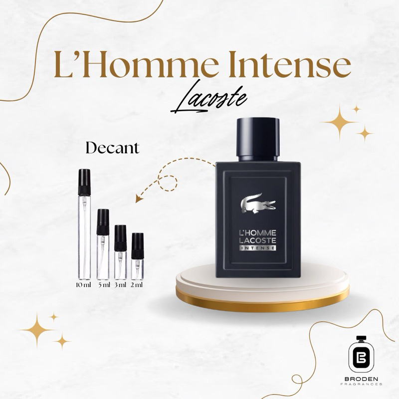 Decant Parfum Lacoste L’homme Intense - Share In Jar