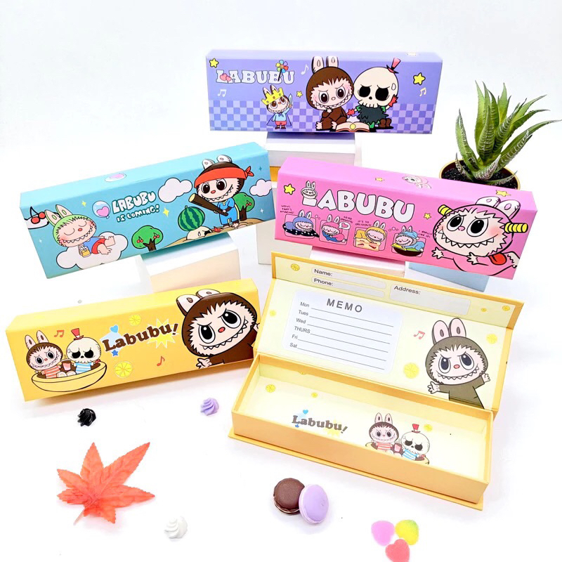 

Kotak pensil Labubu pencil case hard box