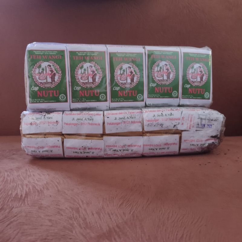 

Teh Nutu/10 Pak/1 Ball/Teh Tubruk/Wangi/Enak/Bpom